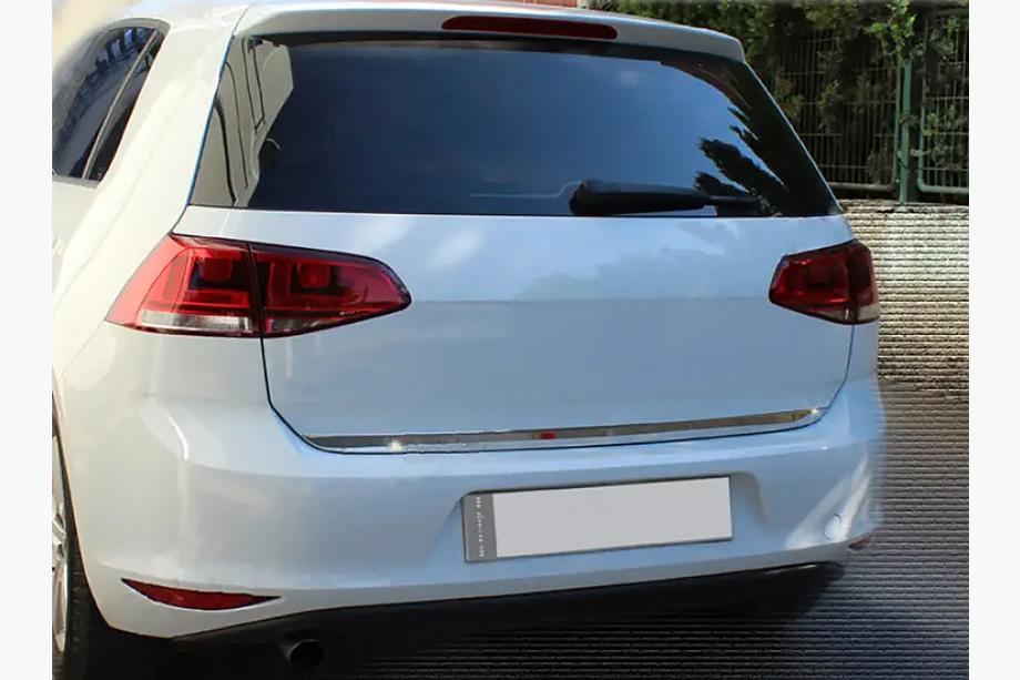 Volkswagen Golf 7/E-Golf 2012–2020 Letev roba prtljažnika HB (nerjaveče jeklo) Fotografija 4
