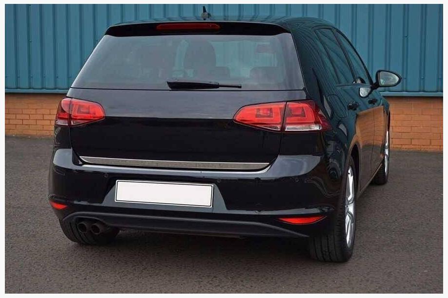 Volkswagen Golf 7/E-Golf 2012–2020 Letev roba prtljažnika HB (nerjaveče jeklo) OmsaLine - italijansko nerjavno jeklo Image