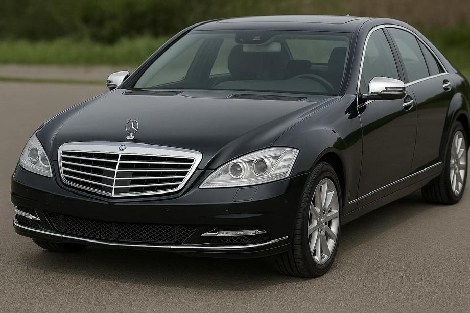 Mercedes S-class W221 2005–2013 Pokrovi ogledal (2009-2013, 2 kos, nerjaveče jeklo) Image