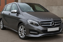 Mercedes B-class W246 2011–2018 Kromirani pokrovi ogledal (2 kosa, nerjavno jeklo) fotografija 3