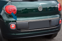 Fiat 500/500L 2013–2022 Nerjaveča letev nad registrsko tablico (za 500L) fotografija 1