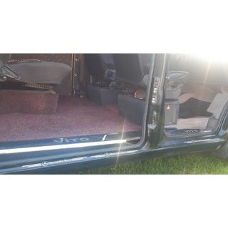 Carmos V1 notranje obloge pragov (3 kos, nerjaveče jeklo) Mercedes Vito W638 1996–2003 fotografija 2