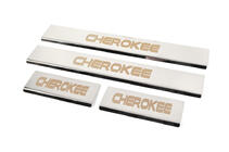 Jeep Grand Cherokee WK2 2010–2021 Obloge pragov V-2 (4 kosi, nerjaveče jeklo) fotografija 2