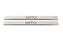Alfa Romeo MiTo 2008–2018 Obloge pragov (2 kos, nerjavno jeklo) fotografija 1