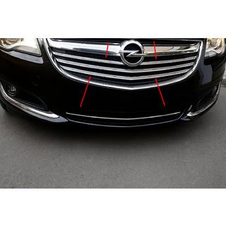 Okrasne letvice za masko (2014-2017, nerjavno jeklo) Opel Insignia 2008–2017 fotografija 1