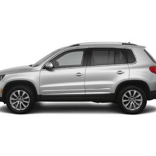 Letve za vrata (4 kos, nerjavno jeklo) Volkswagen Tiguan 2007–2016 fotografija 1