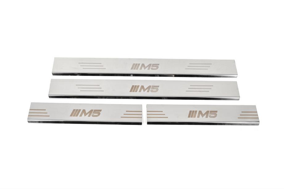 BMW serija 5 E34 1988–1995 Kromirane obloge pragov (4 kos, Carmos V4) Image
