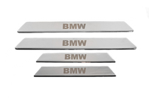 BMW serije 5 E39 1996–2003 Kromirane letve pragov V-2 (4 kosi, Carmos) fotografija 1