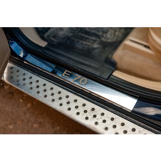 Nerjaveče zaščitne letve pragov (4 kos) BMW X5 E70 2007–2013 fotografija 1