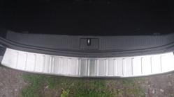 Opel Astra J 2009–2015 Zaščitna letvica zadnjega odbijača Carmos (HB) (nerjavno jeklo) fotografija 3