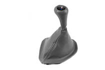 BMW serije 5 E39 1996–2003 Manšeta menjalne ročice + gumb OEM (siv) fotografija 2