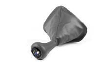 BMW serije 5 E39 1996–2003 Manšeta menjalne ročice + gumb OEM (siv) fotografija 4