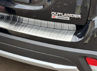 Mitsubishi Outlander 2012–2021 Zaščitna letev zadnjega odbijača 2015-2021 Carmos (nerjaveče jeklo) fotografija 3