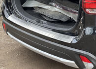 Mitsubishi Outlander 2012–2021 Zaščitna letev zadnjega odbijača 2015-2021 Carmos (nerjaveče jeklo) fotografija 1