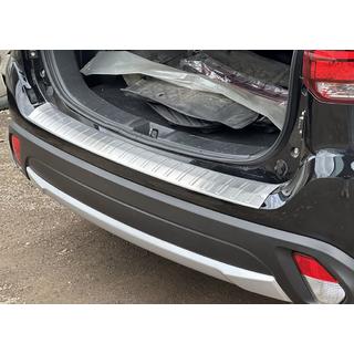 Zaščitna letev zadnjega odbijača 2015-2021 Carmos (nerjaveče jeklo) Mitsubishi Outlander 2012–2021 fotografija 1