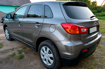Mitsubishi ASX 2010–2023 Zaščitna letev zadnjega odbijača Carmos (2010-2019, nerjaveče jeklo) fotografija 3