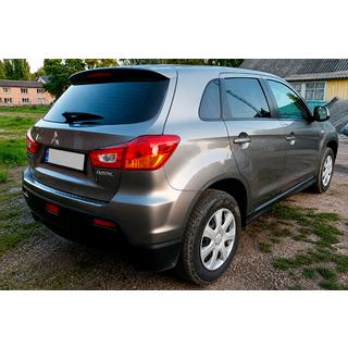 Zaščitna letev zadnjega odbijača Carmos (2010-2019, nerjaveče jeklo) Mitsubishi ASX 2010–2023 fotografija 4