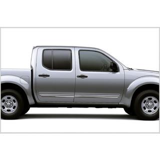 Letve za vrata (4 kos, nerjavno jeklo) Nissan Navara 2006–2015 fotografija 1