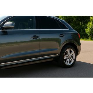 Letve za vrata (4 kos, nerjavno jeklo) Audi Q3 2011–2019 fotografija 3
