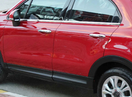 Fiat 500X 2014–2024 Okenske letvice iz nerjavečega jekla (4 kosi) fotografija 3