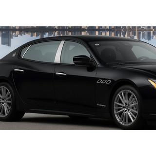 Nerjaveči pokrovi stebričkov vrat (4 kos) Maserati Quattroporte 2013–2023 fotografija 1