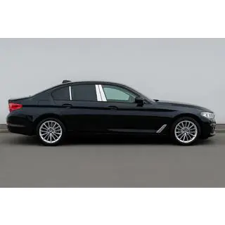Nerjaveče obloge stebričkov vrat (6 kos) BMW serija 5 G30/G31 2017–2023 fotografija 1
