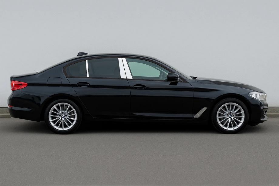 BMW serija 5 G30/G31 2017–2023 Nerjaveče obloge stebričkov vrat (6 kos) Image