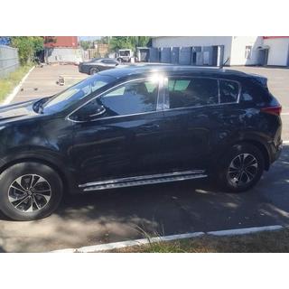 Nerjaveče obloge stebričkov vrat (6 kos) Kia Sportage 2015–2021 fotografija 3