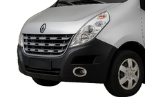 Renault Master 2011–2023 Kromirani okrasni pokrovi meglenk Carmos (2 kosa, nerjaveče jeklo) fotografija 3