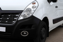 Opel Movano 2010–2021 Kromirani okrasni pokrovi meglenk Carmos (2 kosa, nerjaveče jeklo) fotografija 3