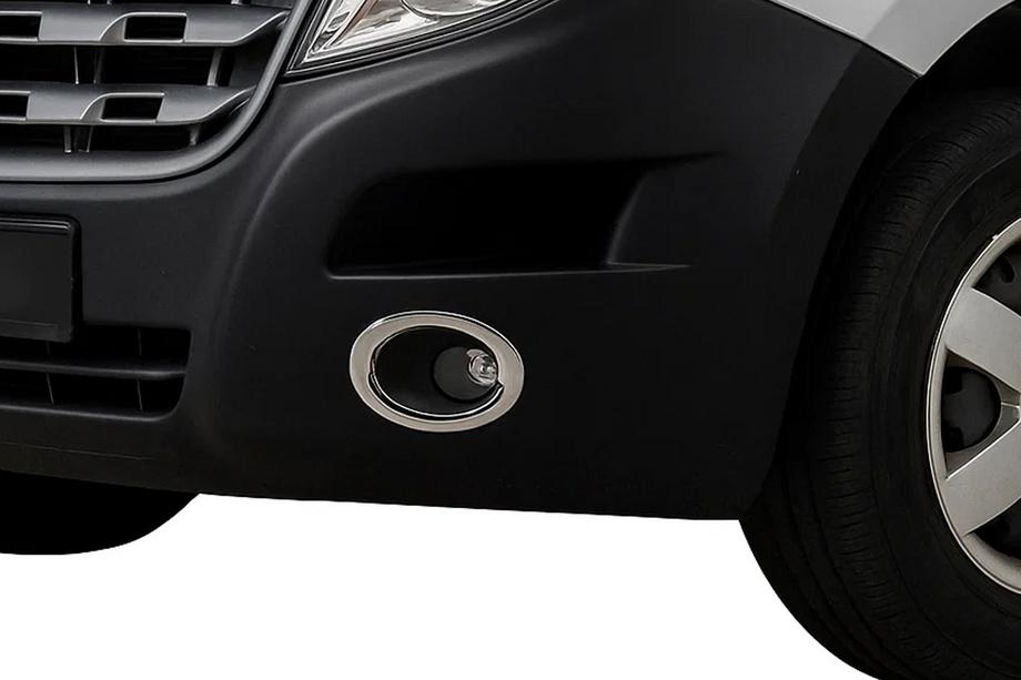 Opel Movano 2010–2021 Kromirani okrasni pokrovi meglenk Carmos (2 kosa, nerjaveče jeklo) Image