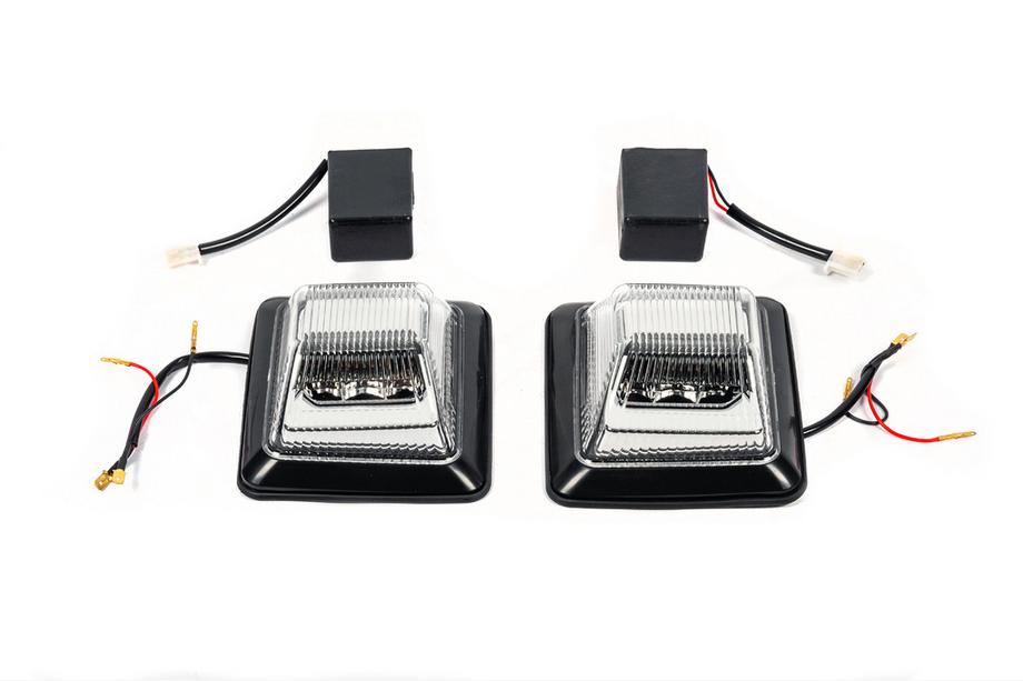 Mercedes G razred W463 1990–2018 OEM Clear Design stranski smerniki (2 kosa) Image