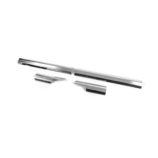 Notranje obloge pragov Carmos (4 kosi, nerjaveče jeklo) Volkswagen Golf 7/E-Golf 2012–2020 fotografija 2