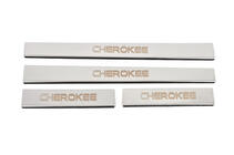 Jeep Grand Cherokee WK 2004–2010 Zaščitne letve pragov Carmos V-2 (4 kosi, nerjaveče jeklo) fotografija 1