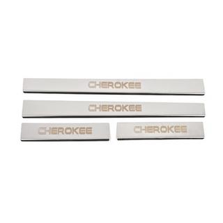 Zaščitne letve pragov Carmos V-2 (4 kosi, nerjaveče jeklo) Jeep Grand Cherokee WK 2004–2010 fotografija 1