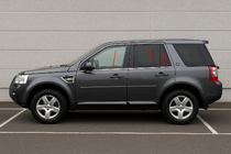 Land Rover Freelander II 2006–2014 Okenske obrobe (6 kos, nerjaveče jeklo) fotografija 1