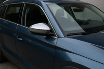 Skoda Kodiaq 2016–2023 Pokrovi ogledal (2 kos, nerjaveče jeklo) Carmos fotografija 1