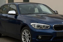 BMW serija 1 F20/F21 2011–2019 Pokrovi ogledal (2 kos, nerjaveče jeklo) Carmos fotografija 3
