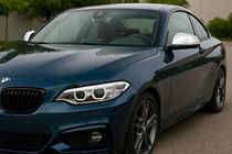 BMW serija 2 F22/F23 2014–2021 Pokrovi ogledal (2 kos, nerjaveče jeklo) Carmos fotografija 3