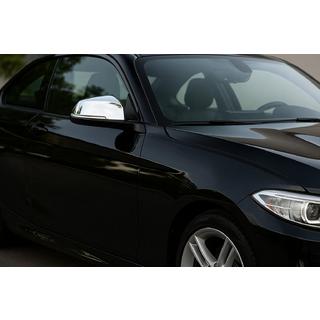 Pokrovi ogledal (2 kos, nerjaveče jeklo) Carmos BMW serija 2 F22/F23 2014–2021 fotografija 1