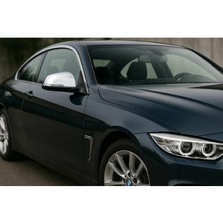 Pokrovi ogledal (2 kos, nerjaveče jeklo) Carmos BMW serija 4 F32/F33/F36 2012–2020 fotografija 1