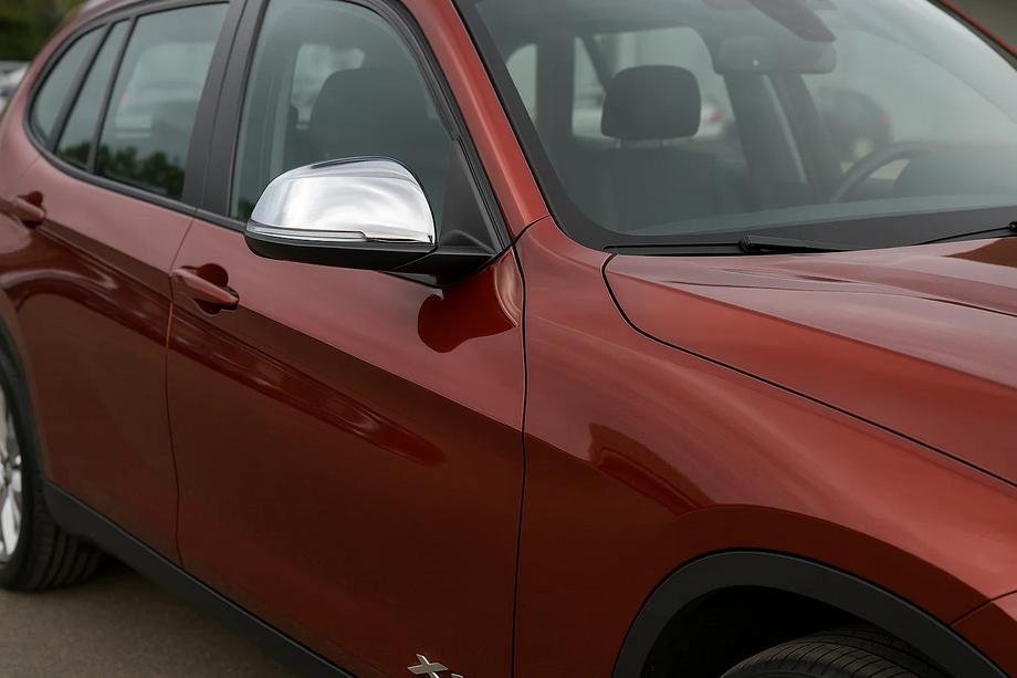 BMW X1 E84 2009–2015 Pokrovi ogledal (2 kos, nerjaveče jeklo) Carmos Image