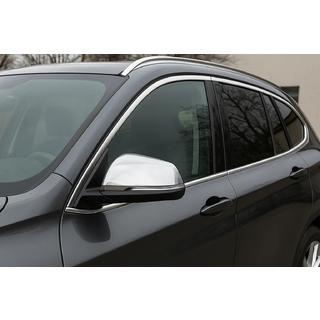 Pokrovi ogledal (2 kos, nerjaveče jeklo) Carmos BMW X1 F48 2015–2022 fotografija 1