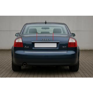 Nerjaveča okrasna letvica nad registrsko tablico (Carmos) V-2 Audi A4 B6 2000–2004 fotografija 1