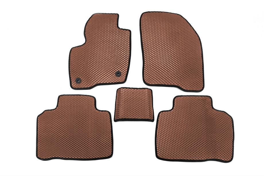 Ford Edge 2014–2024 EVA avto preproge (rjave) Fotografija 1