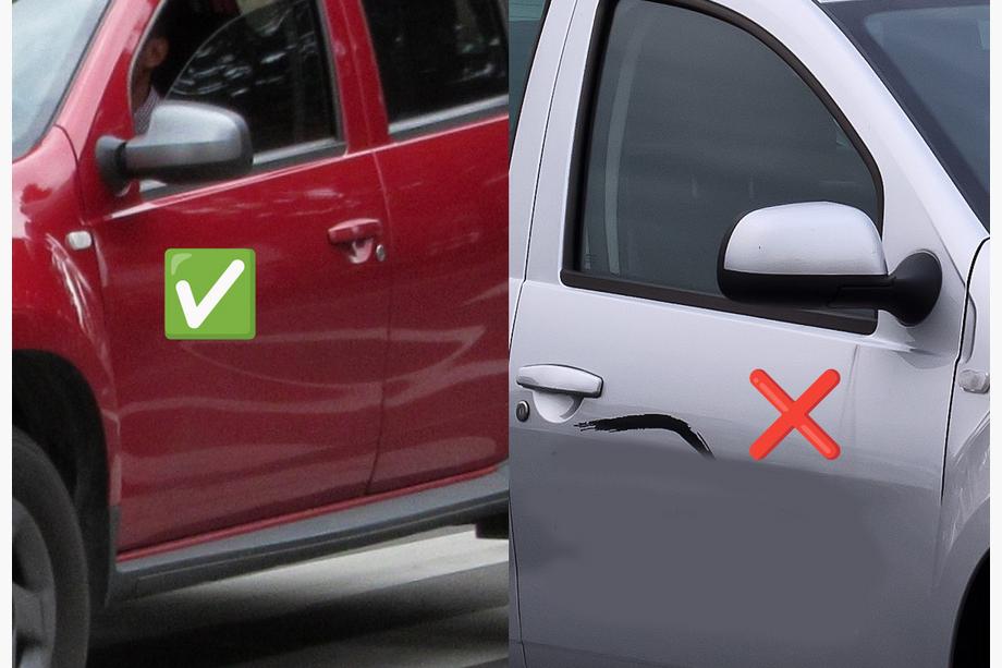 Renault Duster 2008–2017 Pokrovi ogledal V2 (2 kosa, nerjavno jeklo) Image