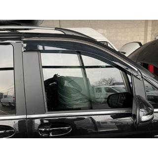 Vetrni deflektorji za okna s kromiranim okrasnim trakom (2 kos, Niken Future) Mercedes Vito/V-razred W447 2014– fotografija 2