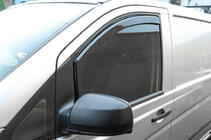 Mercedes Vito W639 2004–2014 Vetrni deflektorji za okna, vstavni Niken Luxury (2 kos) fotografija 8