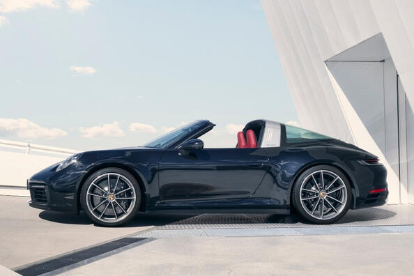 Test roadsterja Porsche 911 Targa
