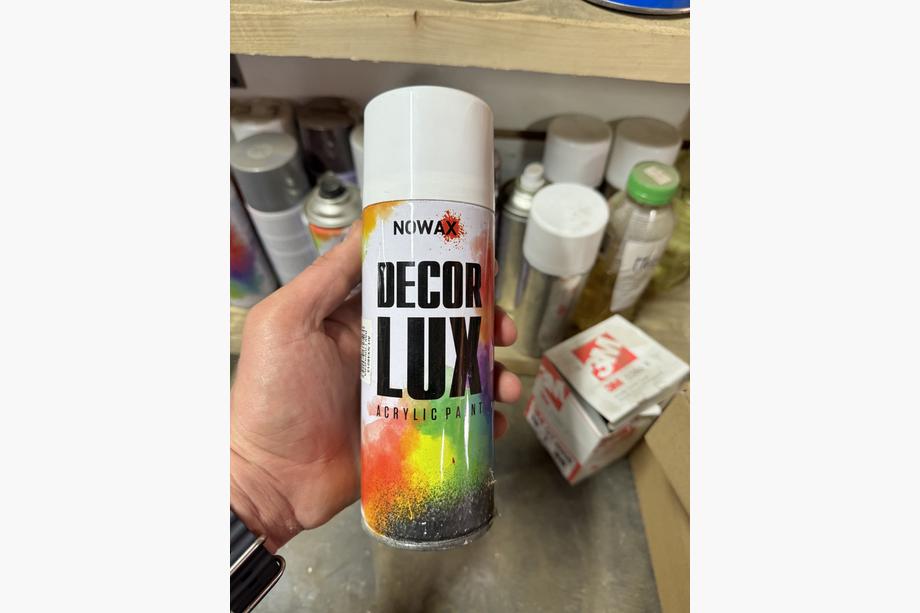 Črna barva v spreju 400 ml (Novatex) Image